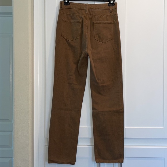 SHEIN FIGURE AND SLOGAN GRAPHIC RIPPED JEANS SIZE M - Picture 16 of 17